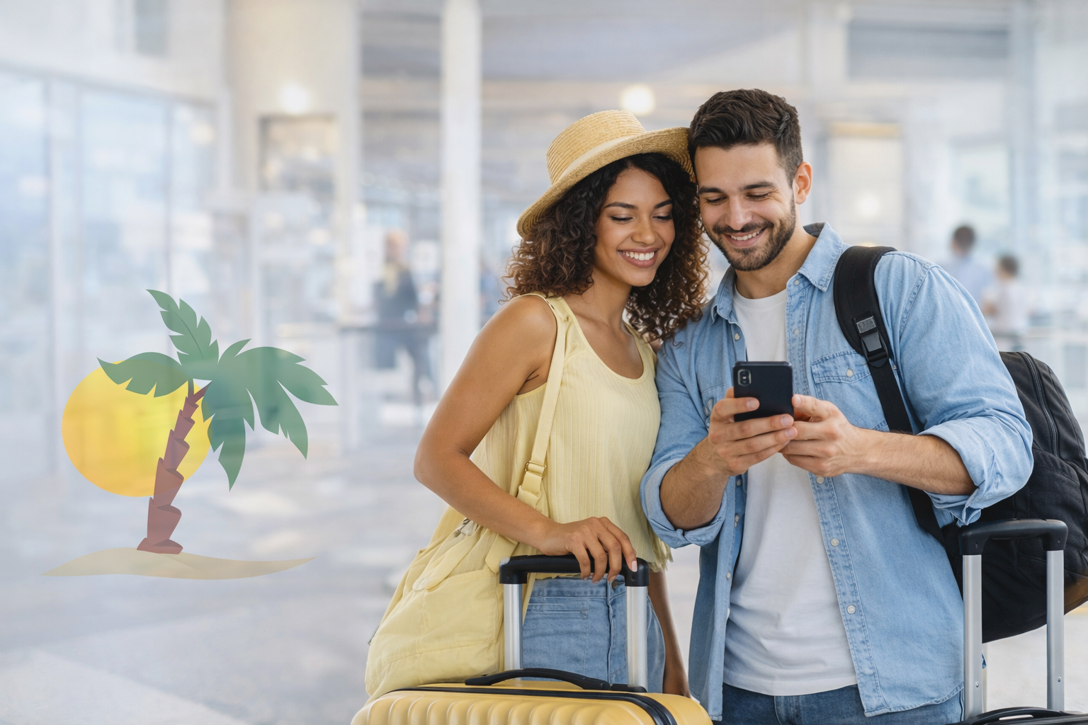 Travel couple